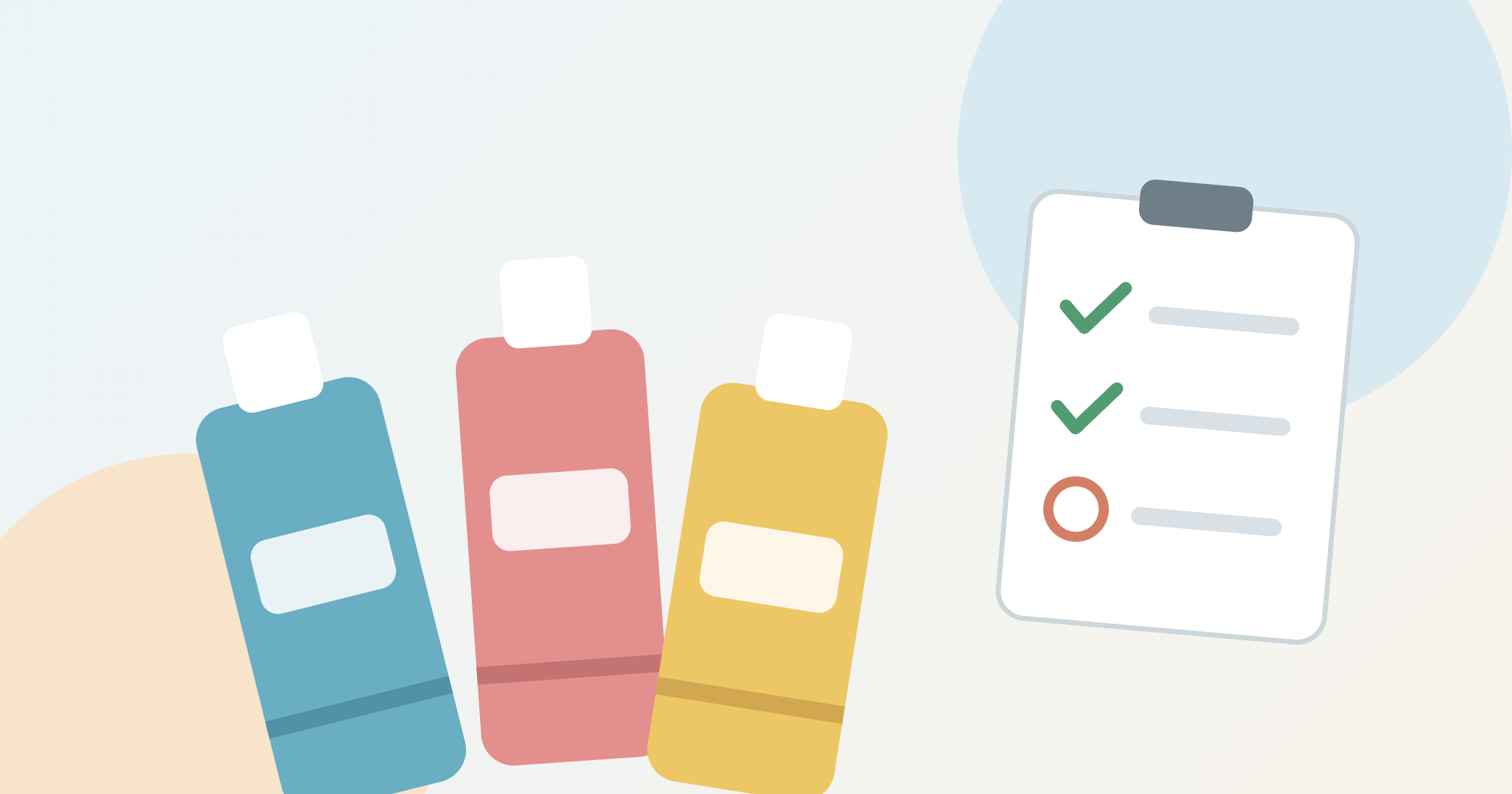 Colorful toothpaste tubes next to a checklist for checking recalled lot numbers