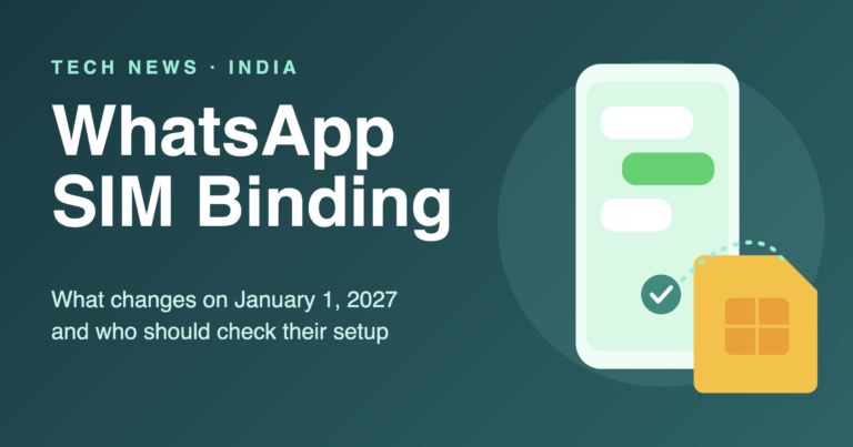 WhatsApp SIM binding in India explained